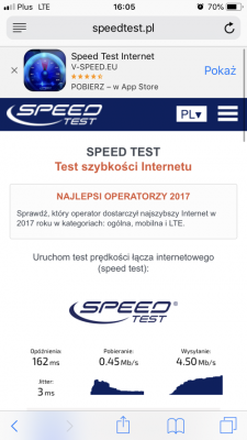 iphone speedtest